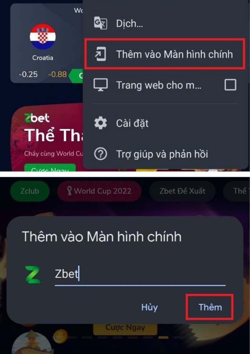 Các bước tải app Zbet cho hệ điều hành iOS Tai-app-Zbet-3