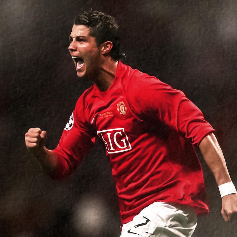 Cầu thủ bóng đá đẳng cấp hàng đầu Cristiano Ronaldo